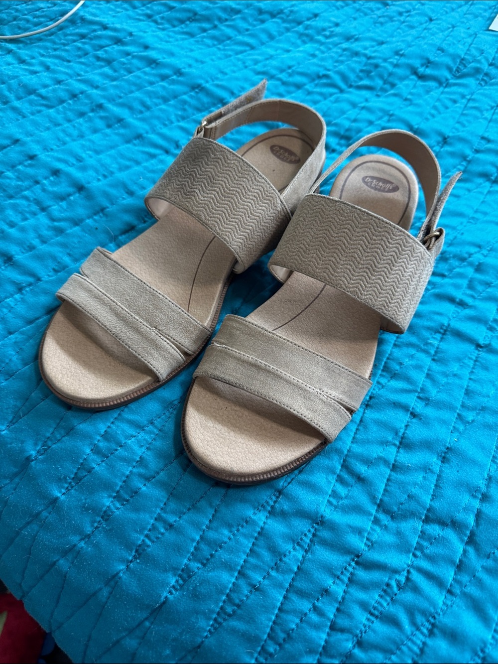 Dr Scholl's Freestone Tan Flat Shoes Size 10M 10